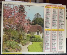 Calendrier des postes 1985
