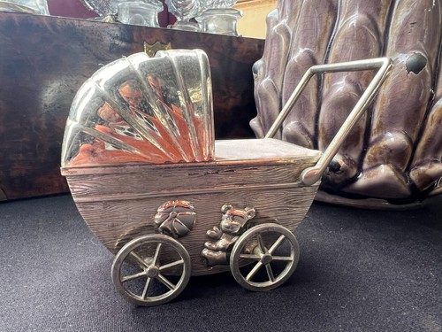 Tirelire poussette miniature - tirelire,