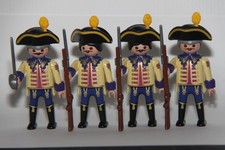 Playmobil. 4 soldats Prussiens
