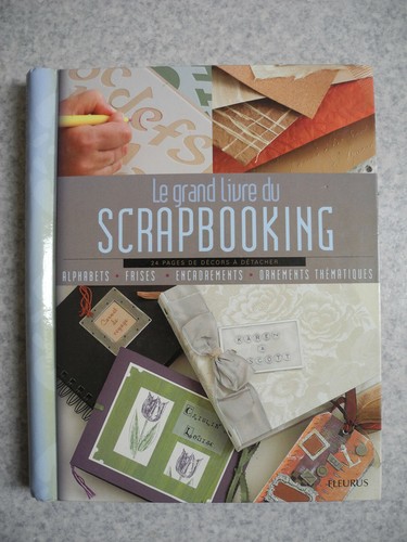 Grand livre scrapbooking - du,