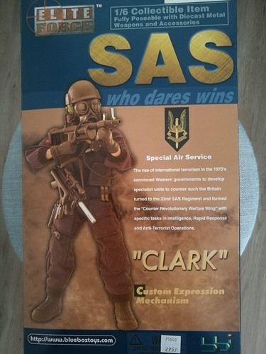 Figurine elite force sas - force,