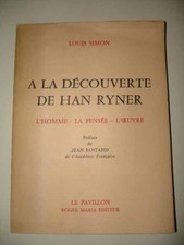1355 Louis Simon A la découverte de Han Ryner