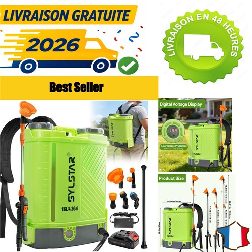 Pulvérisateur électrique 16l - électrique,