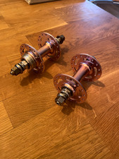 pink bike hubs All city Classic hub set  32 holes moyeux