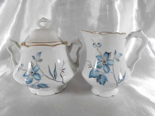Sucrier pot lait fleurs - pot, a