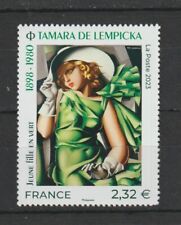 FRANCE Timbre Série artistique N° 5680 Tamara de LEMPICKA