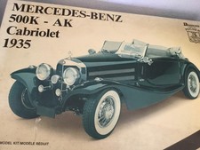 maquette mercedes benz 500K-AK