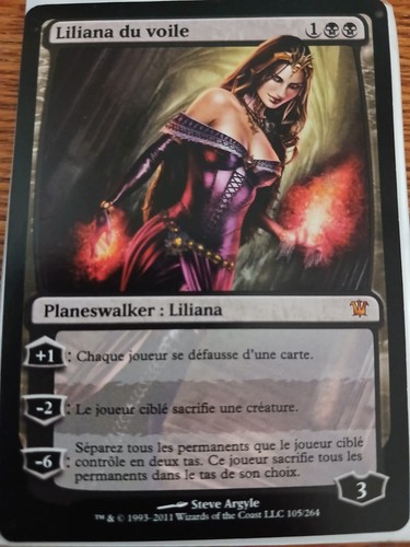 Carte magic liliana voile - liliana, du