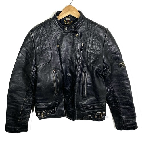 Blouson cuir biker - en,