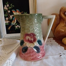 Ancien Pichet En Barbotine D'ONNAING