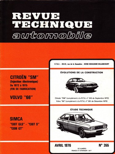 Revue technique - revue,