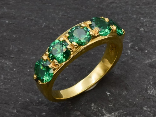 Bague fiançailles ronde en - de,