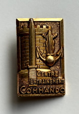 INSIGNE CNEC CENTRE ENTRAINEMENT COMMANDO - DELSART G2005
