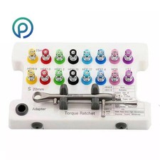 Tournevis d'implant d'outils de restauration + clé dynamométrique de réparation