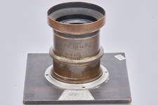 Aplanat N.4 F:6 Portrait R.O:J.A Emil Busch Objectif En Laiton CE11093