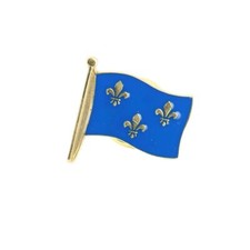 Pin's drapeau Royal, fleur de lys - Lys - en Laiton - Drapeaux - Classique