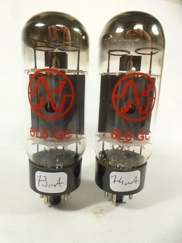 One pair 6l6 - 6l6, tube