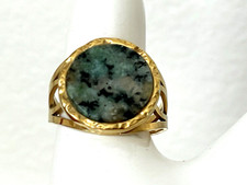 Superbe Bague pierre verte