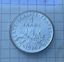 1 Franc 1986 FDC @ Neuf
