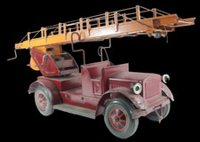 Karl BUB - CAMION POMPIER 1930 / jouet ancien