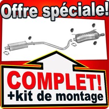 Ligne pot d'échappement pour PEUGEOT 306 1.8 110CH Hayon 1997-2002 Silencieux