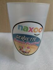 VERRE GOBELET REUTILISABLE PLASTIQUE NAXOO SERVETTE BEACH FESTIVAL 33cl #40