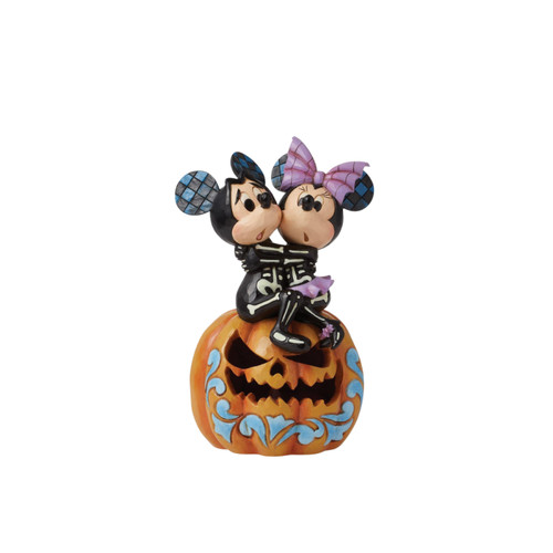 Figurine citrouille led mickey - led,