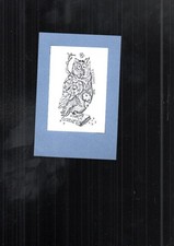 COLLECTION vieux papier ex libris CHOUETTE ANK