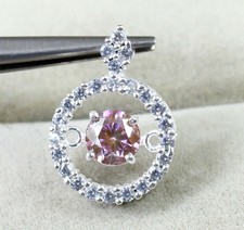 Pendentif certifié rond