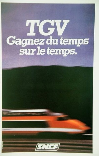 Affiche poster train sncf - affiche,