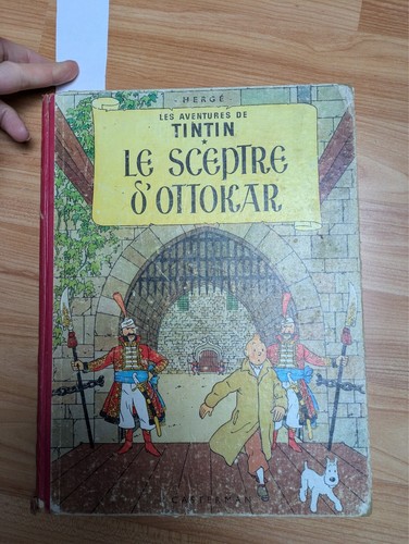 Livre tintin sceptre - tintin, le