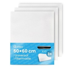 Lot de 3 tapis filtrants à