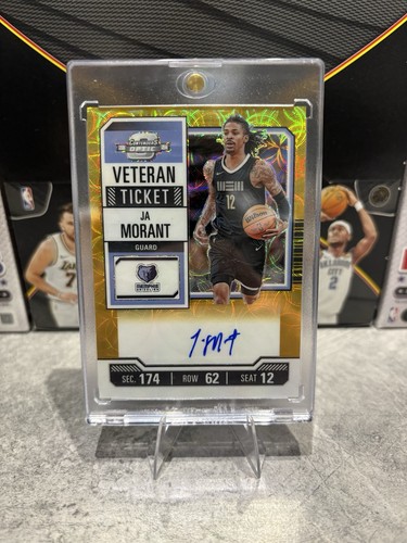 Morant auto card 10 - ja,