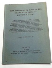1973 type specimens - type, of