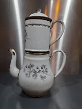 Cafetière Émaillée Ancienne