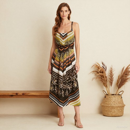 Soirée boho robe - boho, midi