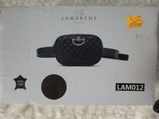 sac/pochette avec ceinture LAMARTHE tout cuir NEUF 