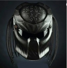 CASQUE MOTO PREDATOR NEUF CUSTOM BLACK WARS (CERTIFIÉ DOT & ECE)