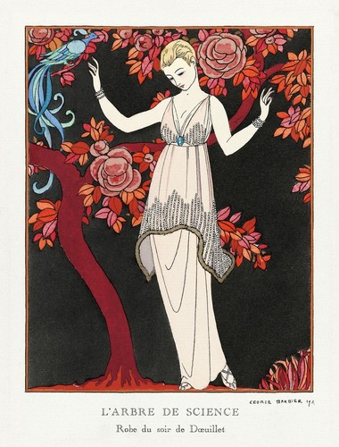 1914 art deco french arbre - art,
