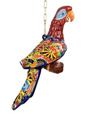 Statuette perroquet en