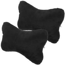 2 Pcs Oreiller En Cuir PU