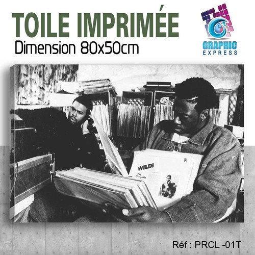 80x50cm toile imprimée - -,