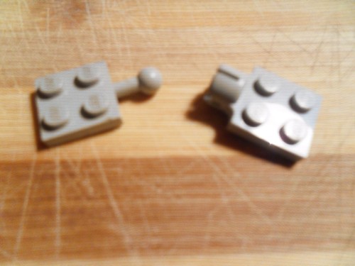 Attaches lego grises ref 3730 - lego,