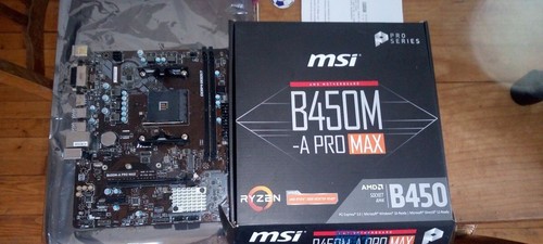 Msi b450m pro - pro, max