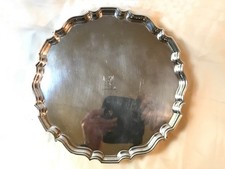 MAPPIN-WEBB-Grand Plat Circulaire en Argent Massif-GEORGE V-STERLING SILVER DISH