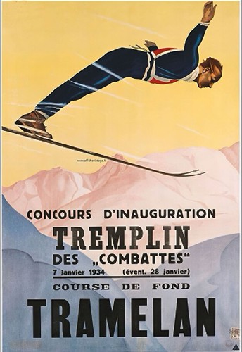 Affiche poster alpes jura - poster,