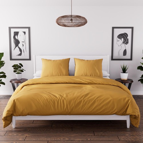 Parure housse couette - housse, en
