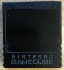 1x CARTE MÉMOIRE OFFICIELLE NINTENDO GAMECUBE PAL EURO DOL-008 MEMORY CARD 59 GC