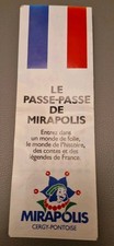 tres rare plan mirapolis le passe-passe  été 1988 , 42 x 21 cm