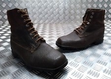 Vintage Marron Bottes 1940s